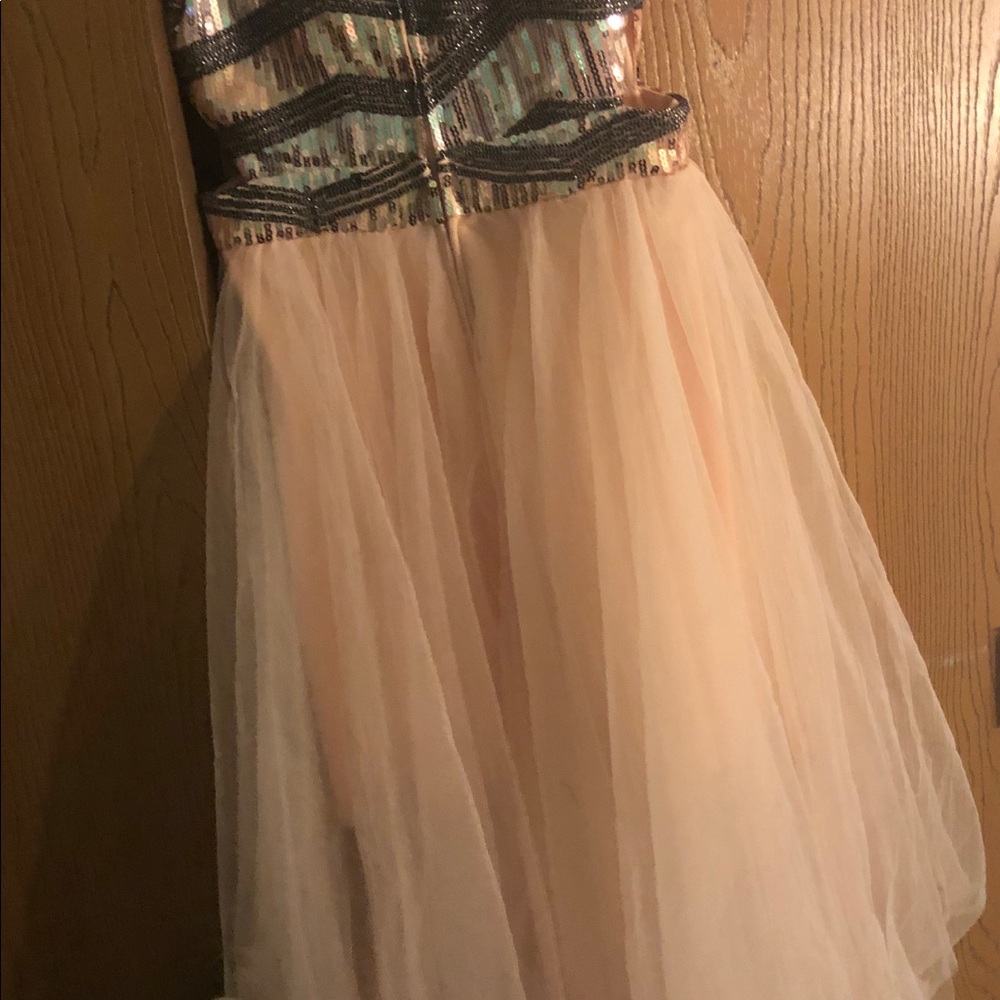 Silver , Gold & Sequin Dress  a Crowd Stopper